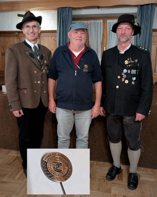 Ehrung Werner Treuchtlinger