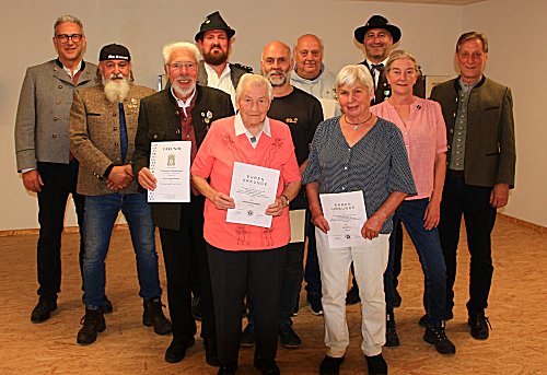 Ehrungen bei der Generalversammlung 2026